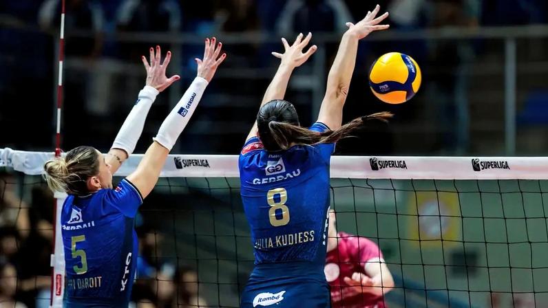 Minas x Maringá pelas quartas de final da Superliga Feminina 25/26 (Foto: Hedgard Moraes/MTC)
