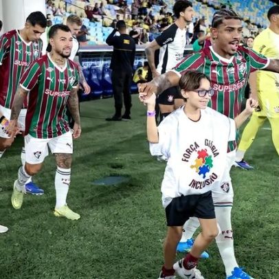 Fluminense usa Maracanã para conscientização sobre autismo no Abril Azul