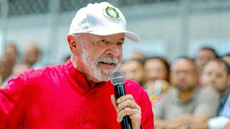 O presidente Lula (PT) durante evento em Salvador (BA). Foto: Ricardo Stuckert/PR