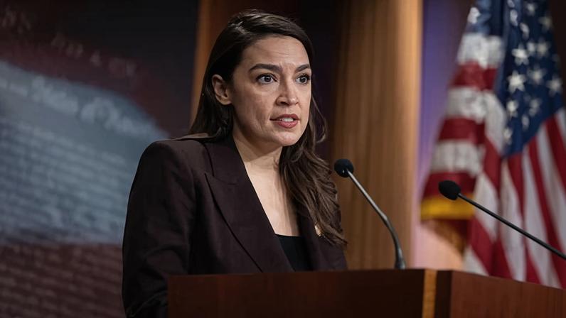 AOC promete bloquear futura ajuda militar dos EUA a Israel