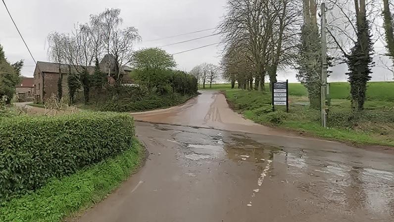 The proposed site for the farm is at Thinghill Court, near Withington, east of Hereford