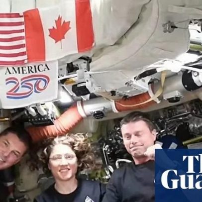 Trump diz à tripulação Artemis II que salvou a Nasa, mesmo com cortes