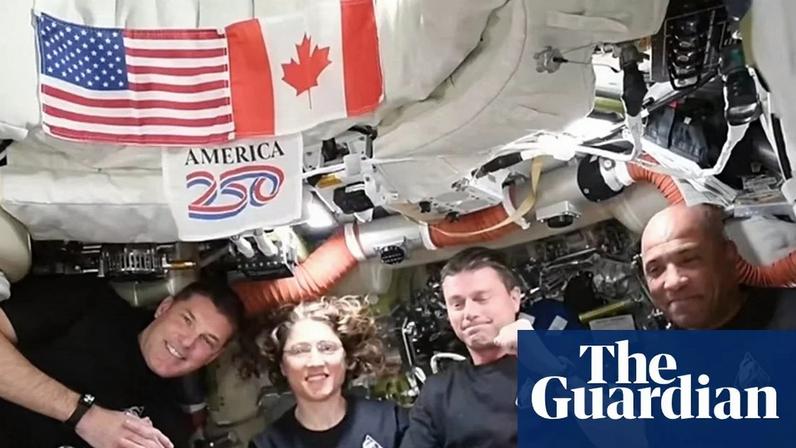 Artemis II swings back around after completing record-setting moon flyby