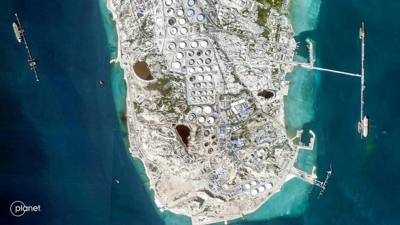 Exportações de petróleo iraniano da ilha de Kharg sobem apesar da guerra