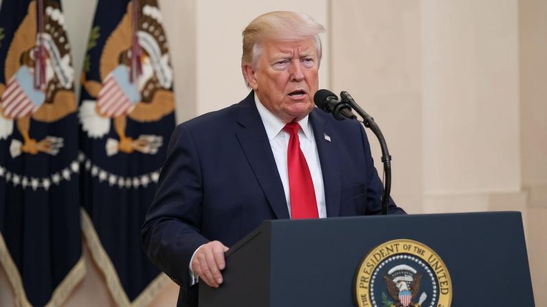 O presidente dos EUA, Donald Trump. Foto: Alex Brandon/POOL/AFP