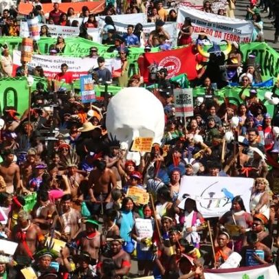 Mobilização indígena em Brasília cobra Lula e expõe impasse nas demarcações