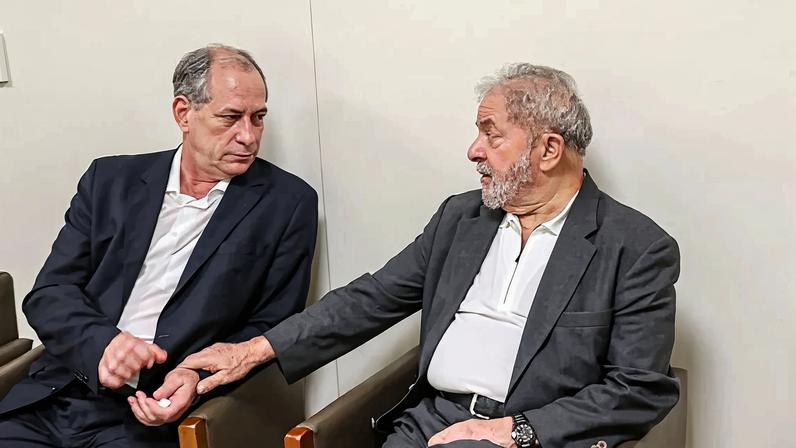 Lula e Ciro. Foto: Ricardo Stuckert/Instituto Lula