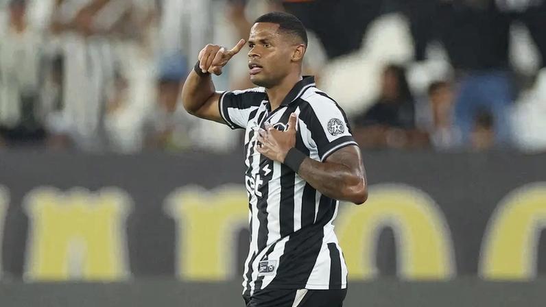 Com gol de Júnior Santos, o Botafogo venceu o Mirassol por 3 a 2 (Foto: Vitor Silva/Botafogo)