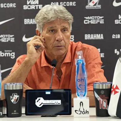 Renato Gaúcho lamenta empate no fim e Vasco fica frustrado