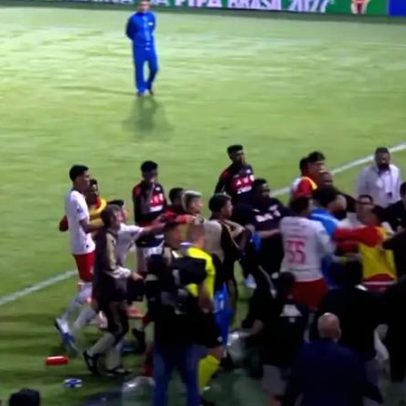 Discussão pós jogo entre Bragantino e Flamengo ganha repercussão