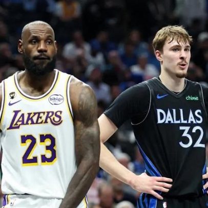 Cooper Flagg e LeBron James marcam história em duelo