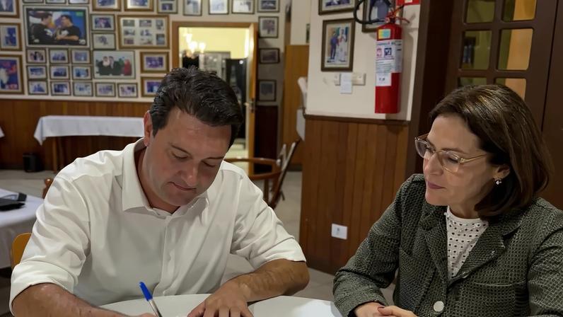 Cristina Graeml, filiada ao PSD de Caiado, apoia Flávio Bolsonaro