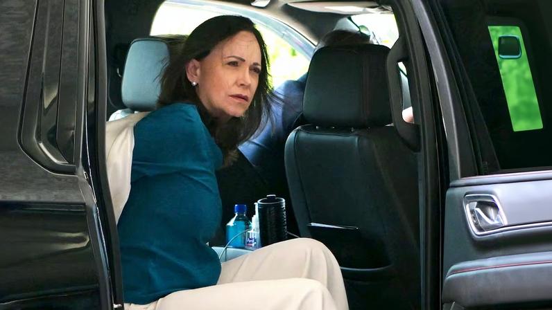 O difícil equilíbrio de María Corina Machado no Washington de Trump