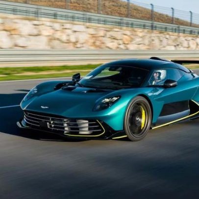 Pilotar o supercarro híbrido de US$ 1 milhão da Aston Martin