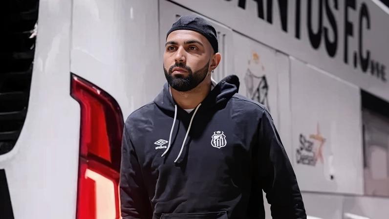 Gabigol está confirmado entre os reservas do santos contra o Flamengo