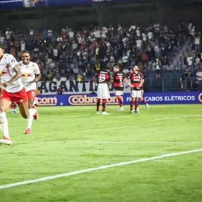 Bragantino vence o Flamengo com gols de Pitta e Gabriel, Lucas amplia vantagem