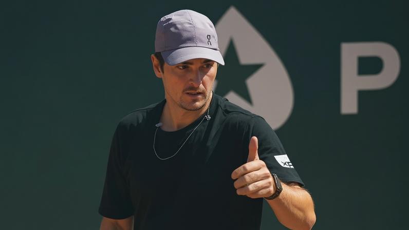 João Fonseca em treino em Monte Carlo (Reprodução)