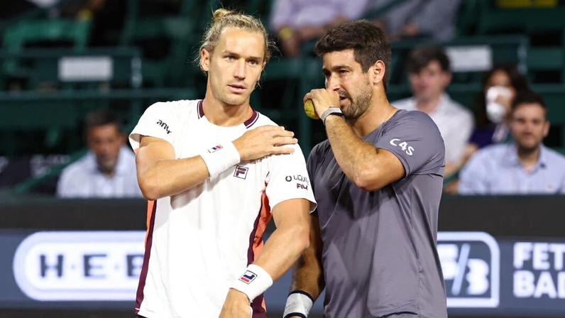 Rafael Matos e Orlando Luz (Foto: U.S. Men's Clay Court Championship)