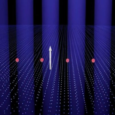 Elétrons em cristais de moiré exploram dimensões quânticas superiores