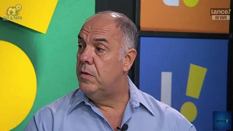 Ex-dirigente do Flamengo, Marcos Braz concede entrevista ao Lance! (Foto: Reprodução)