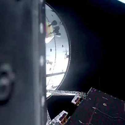 Astronautas da Nasa fotografam Terra em órbita antes da missão à Lua