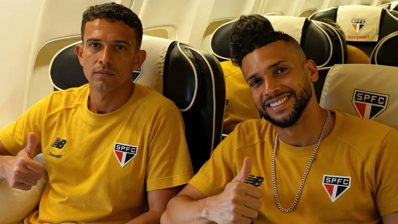 Osório foi convocado para o elenco profissional pela primeira vez (Foto: Rubens Chiri / São Paulo FC)