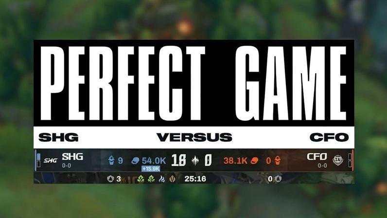 LoL: CFO sofre o primeiro Perfect Game desde LOUD e paiN