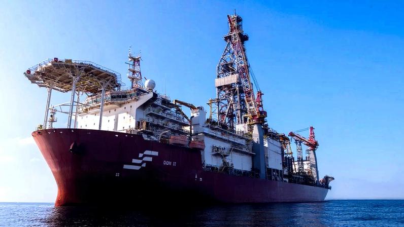 A Sonda de perfuração NS-42, responsável por buscar petróleo na Margem Equatorial, no Amapá. Foto: Divulgação/Foresea