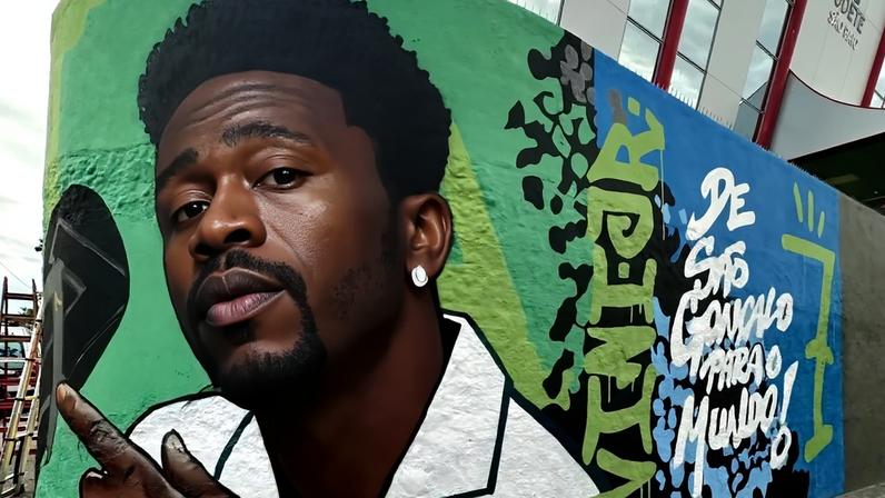 Vini Jr vai além do craque e mostra impacto em São Gonçalo