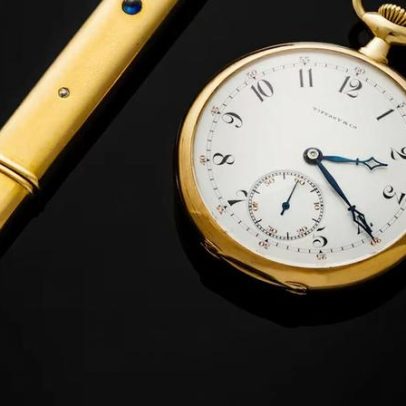Relógio Patek Philippe do homem mais rico do Titanic entra em leilão por até US$ 500 mil