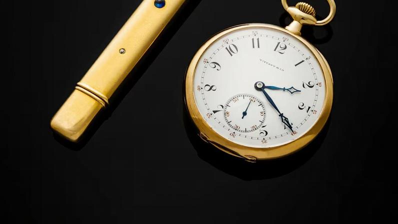 Relógio Patek Philippe do homem mais rico do Titanic entra em leilão por até US$ 500 mil