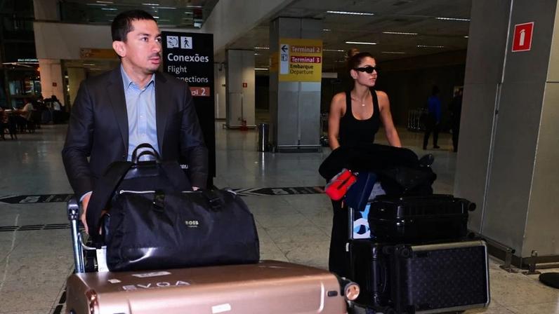Irmão de Anitta chega ao Brasil com Hariany Almeida após risco de deportação na França
