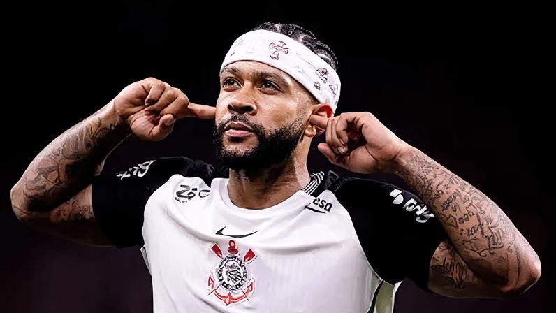 Memphis Depay no Corinthians