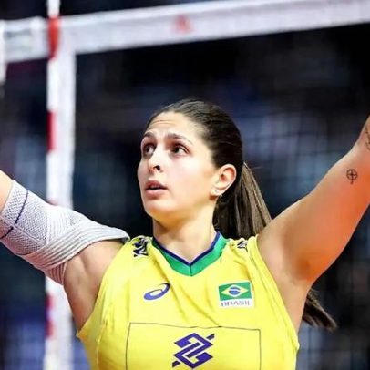 Central vice-campeã olímpica em Tóquio 2021 anuncia aposentadoria aos 34 anos