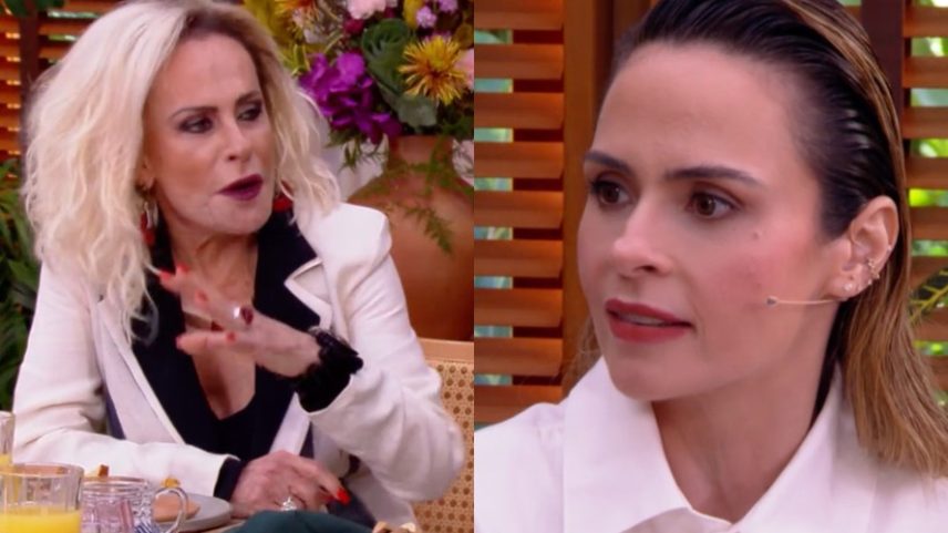 Ana Maria Braga fala sobre comentário polêmico sobre Ana Paula Renault — Foto: TV Globo