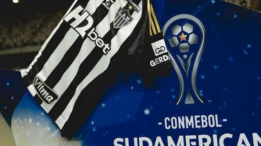 Camisa do Atlético na Copa Sul-Americana (Foto: Pedro Souza / Atlético)