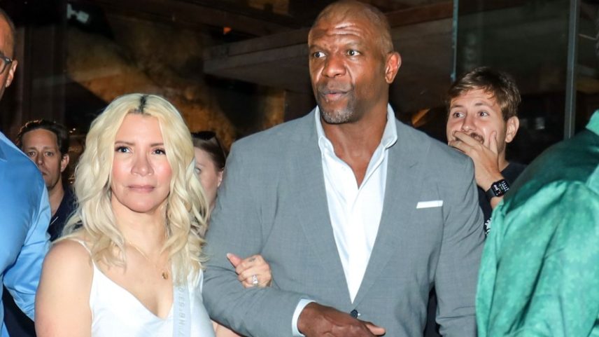Terry Crews com a esposa, Rebecca Crews