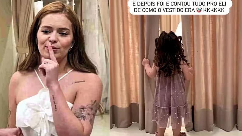 Viih Tube contou que Lua escolheu seu vestido de noiva — Foto: Reprodução/Instagram