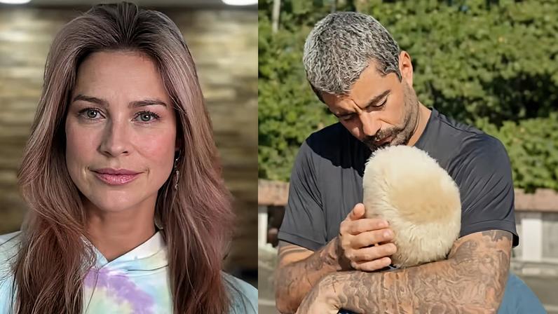 Luana Piovani e Pedro Scooby são pais de Dom