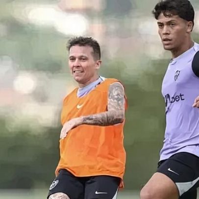 Filho de Hulk treina pela primeira vez pelo Atlético-MG