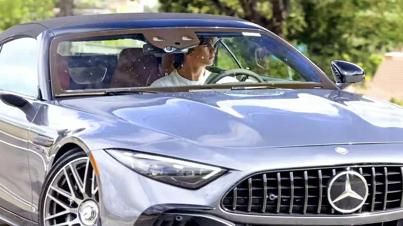 Sean Federline, filho mais velho de Britney Spears e Kevin Federline, em carro de luxo — Foto: The Grosby Group