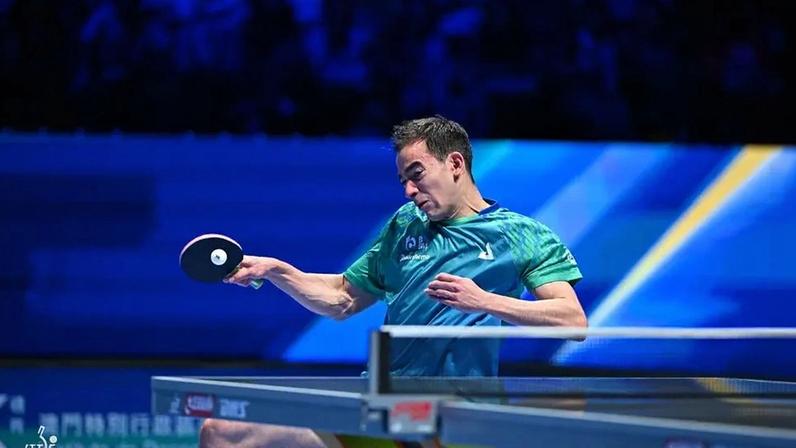 Hugo Calderano defende o título da Copa do Mundo de Tênis de Mesa (Foto: ITTF)