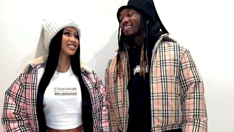 Cardi B e Offset — Foto: Reprodução/Instagram