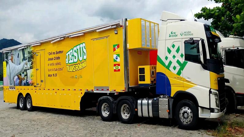 Carreta Missionária em Vitória