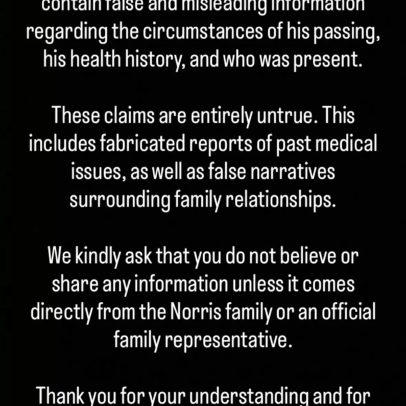 Família de Chuck Norris desmente alegações falsas sobre sua morte