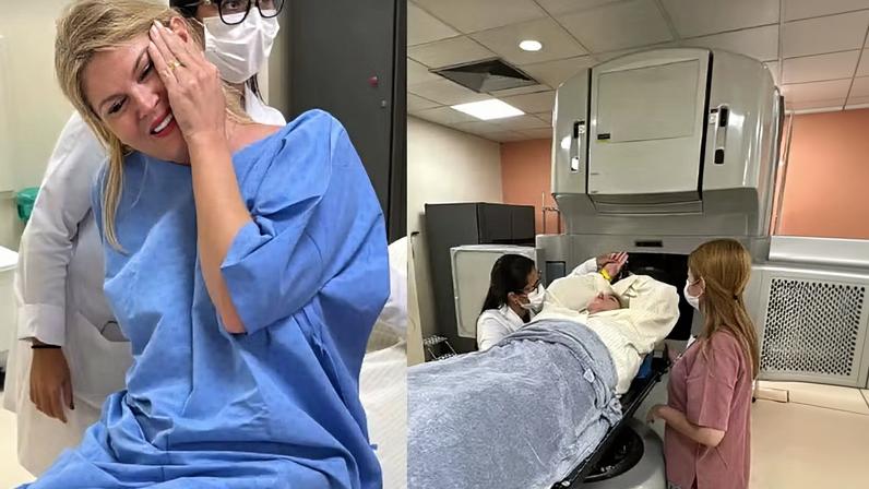 Val Marchiori inicia nova etapa do tratamento do câncer — Foto: Reprodução/Instagram