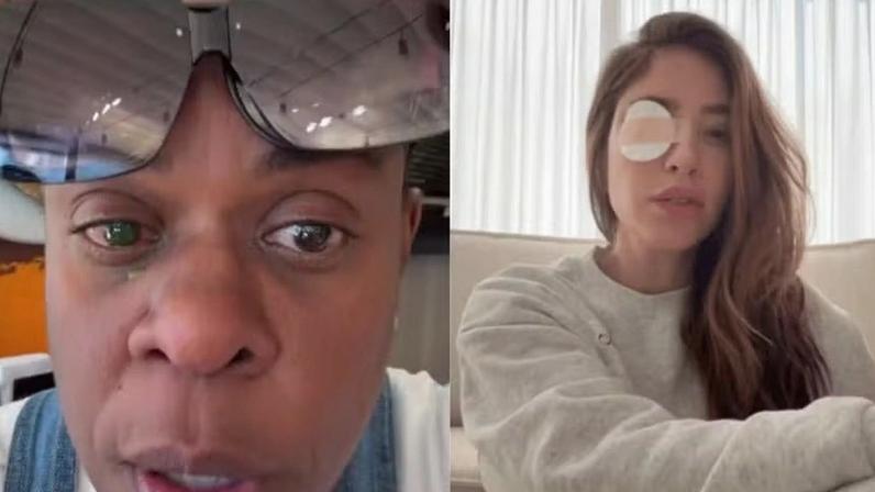 Cegueira temporária entre famosas pode ter causas além da pomada