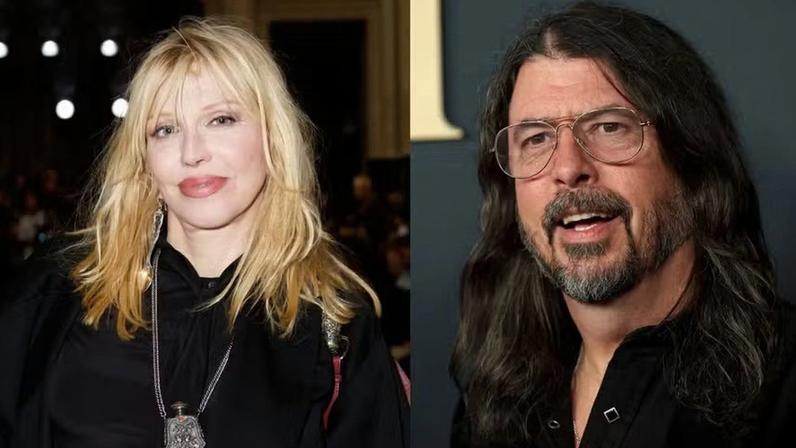 Courtney Love pede a Dave Grohl confirmação de paz após 20 anos de processos