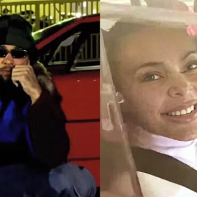 Lewis Hamilton e Kim Kardashian são vistos em passeio com carro raro