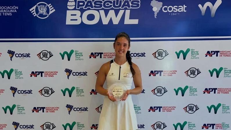 Duda Carbone fica vice em Assunção e atinge seu melhor ranking